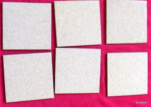 SET OF 6 COASTERS - CORK BACKED - CAPE DUTCH HOUSES