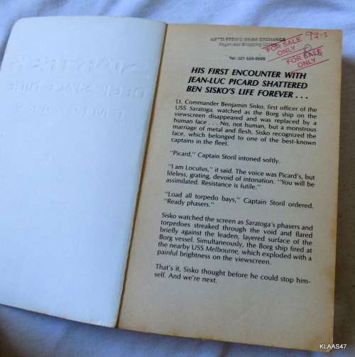 Star Trek: Deep Space Nine - Emissary - J M Dillard - Paperback