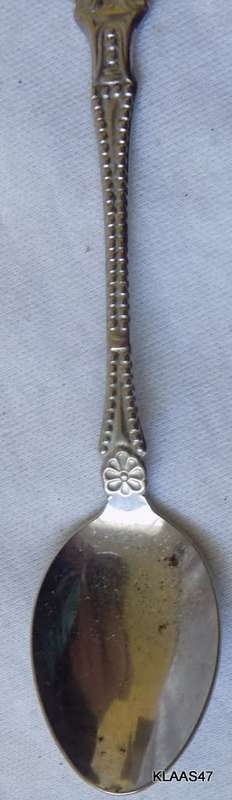 CRESTED TEASPOON - REPUBLIEK S.A. REPUBLIC 31-5-1961