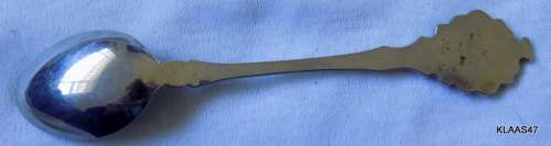 CRESTED TEASPOON - REPUBLIEK S.A. REPUBLIC 31-5-1961