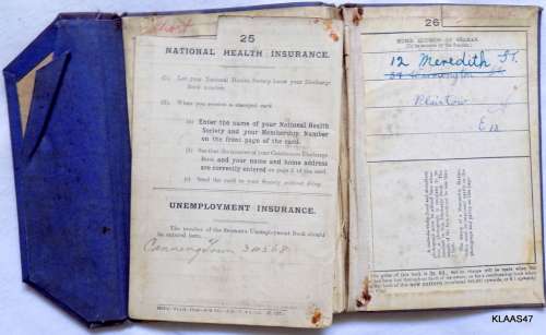 CONTINUOUS CERTIFICATE OF DISCHARGE R18126 - ENTRIES FROM 21-12-26 TO 14 JAN 1937