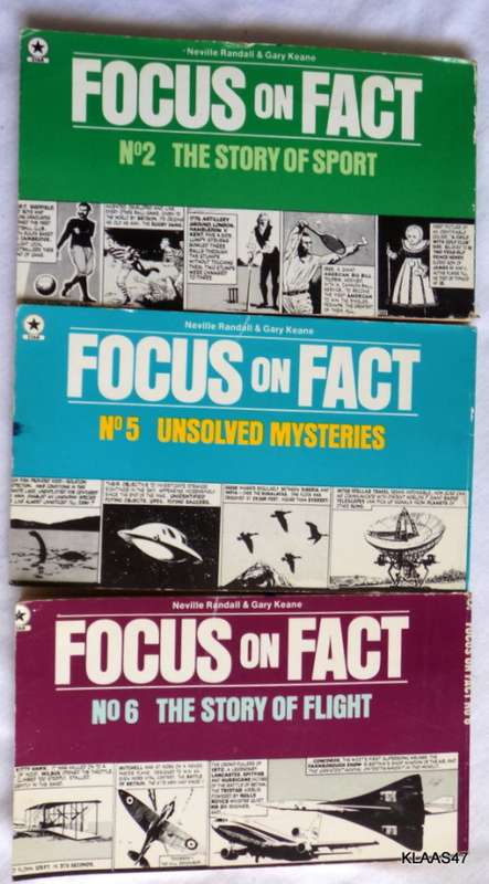 Focus on Fact:  No 6,5.and 2 - Neville Randall and Gary Keane - Paperbacks