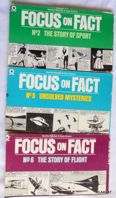 Focus on Fact:  No 6,5.and 2 - Neville Randall and Gary Keane - Paperbacks