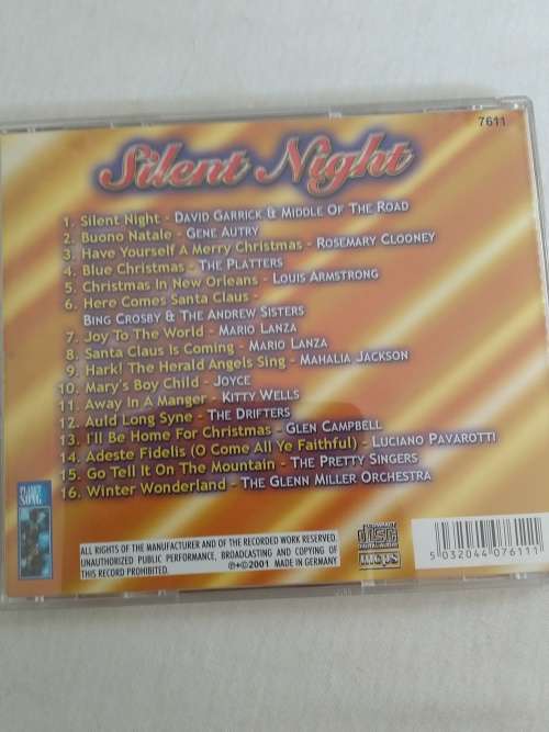 SILENT NIGHT : PLANET SONG 7611