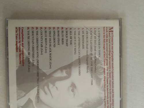 MEL TORME` CLASSIC  RECORDINGS  FROM THE 40s AND 50s : MCCD198