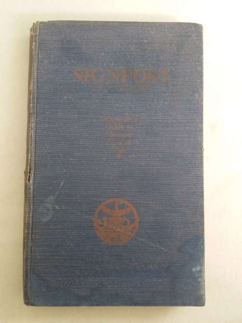 Signpost - W G McMinnies - Hardcover 1953
