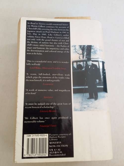 Road To Victory: Winston S Churchill 1941-1945 - Martin Gilbert - Paperback