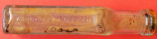 Davis Vegetable Pain Killer - Small Empty Bottle