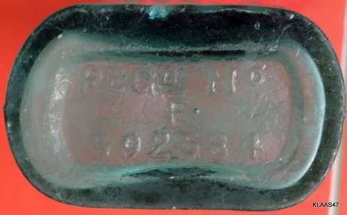 Scrubbs - Glass Bottle -  - Regd No 592584