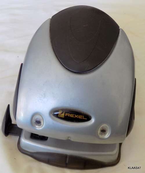 Rexel Grey and Black 2 Hole Paper Punch P240