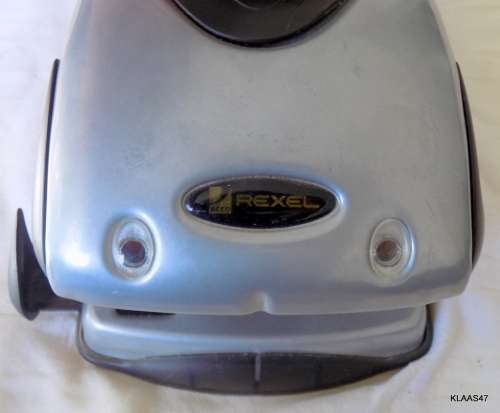 Rexel Grey and Black 2 Hole Paper Punch P240
