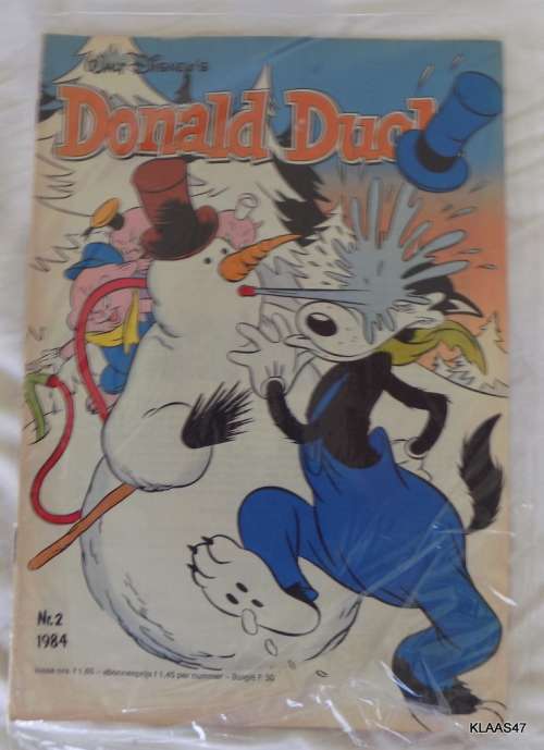 Walt Disney`s Donald Duck  Nr 2 1984 (Dutch)
