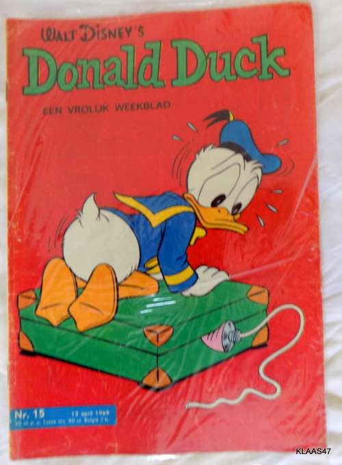 Walt Disney`s Donald Duck - Een Vrolijk Weekblad - 12 April 1969  no 15