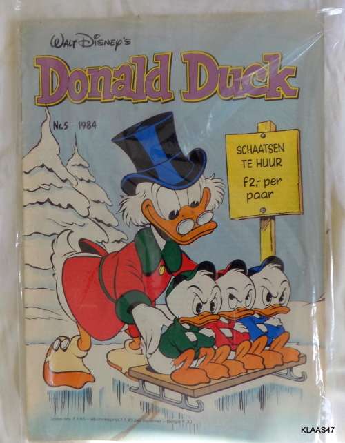 Walt disney`s Donald Duck  Nr 5 1984 (DUTCH)