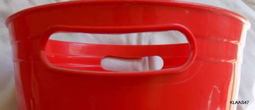 PLASTIC CASTLE LAGER ICE BUCKET