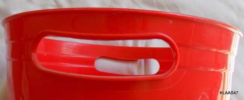 PLASTIC CASTLE LAGER ICE BUCKET