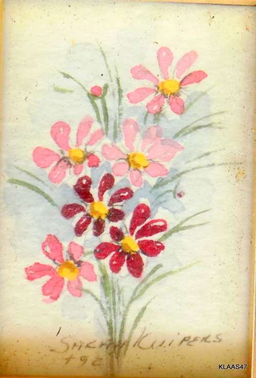 MINIATURE - WATERCOLOUR - SARAH KUIPERS -