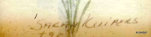 MINIATURE - WATERCOLOUR - SARAH KUIPERS -