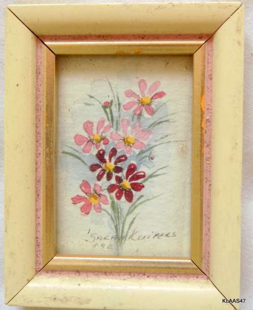 MINIATURE - WATERCOLOUR - SARAH KUIPERS -