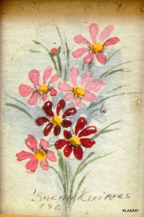 MINIATURE - WATERCOLOUR - SARAH KUIPERS -