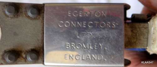 VINTAGE - CRIMPING PLIERS - EGERTON CONNECTORS LTD - BROMLEY, ENGLAND - PO EEZ 80