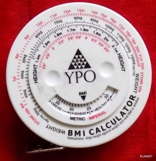 BMI CALCULATOR (METRIC AND IMPERIAL) and 150cm tape