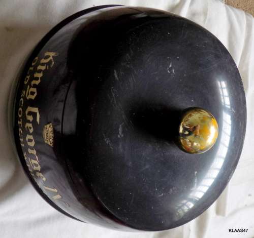 ICE BUCKET - KING GEORGE IV OLD SCOTCH WHISKY  High to Top of Knob