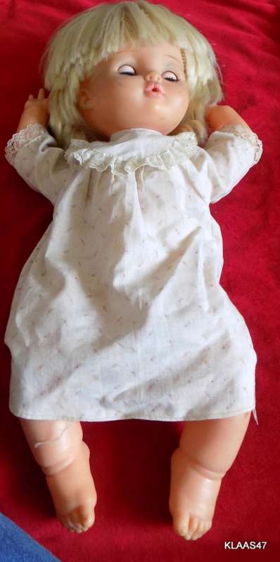 Baby Love Doll - Prima Toys - 40cm Tall - Twisty Body - Drinks and wets - Hair a bit matted at back