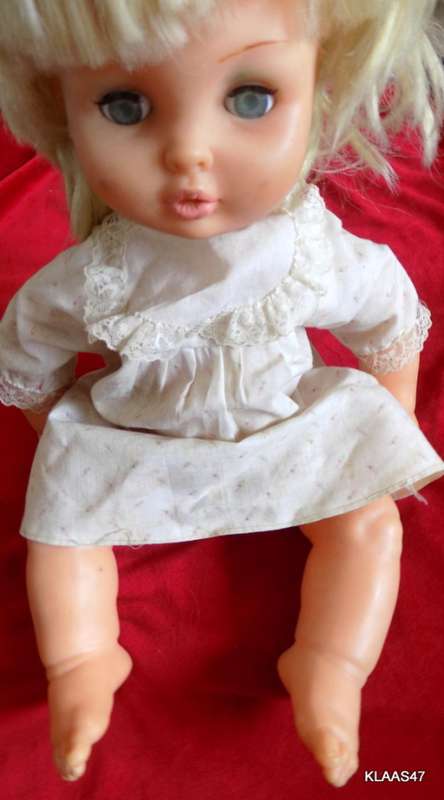 Baby Love Doll - Prima Toys - 40cm Tall - Twisty Body - Drinks and wets - Hair a bit matted at back