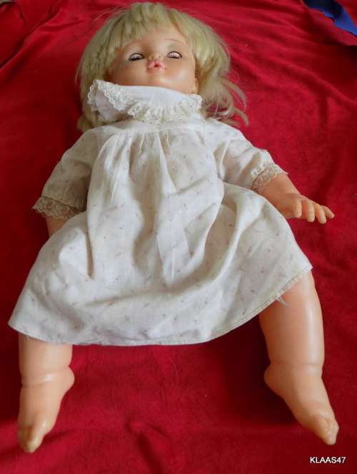 Baby Love Doll - Prima Toys - 40cm Tall - Twisty Body - Drinks and wets - Hair a bit matted at back