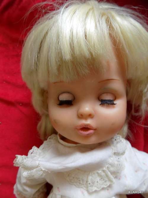 Baby Love Doll - Prima Toys - 40cm Tall - Twisty Body - Drinks and wets - Hair a bit matted at back