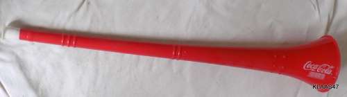 VUVUZELA : COCA-COLA (SHOPRITE) : 61cm LONG