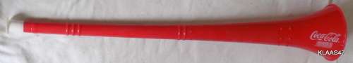 VUVUZELA : COCA-COLA (SHOPRITE) : 61cm LONG
