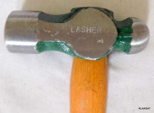 LASHER 700G BALL PEIN HAMMER - WOODEN HANDLE