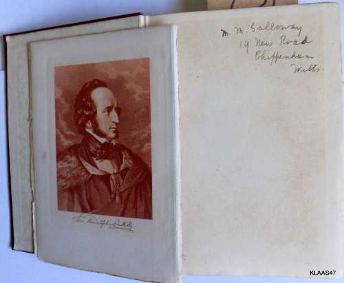 The Master Musicians: Mendelssohn - Stephen  S Stratton - Hardcover 3rd Ed 1910
