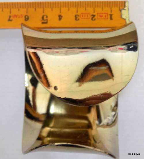 Brass Plated Steel Broad Bangle