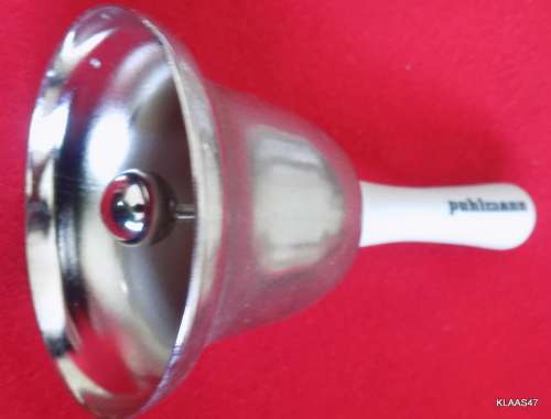 PUHLMANN STAINLESS STEEL HAND BELL