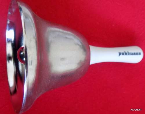 PUHLMANN STAINLESS STEEL HAND BELL