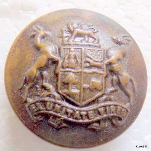 6 (LARGE) SOUTH AFRICAN GENERAL SERVICE UNIFORM BUTTONS - ED GILL BIRMINGHAM