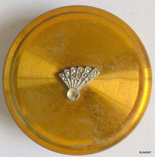 Vintage Margaret Rose Powder Compact