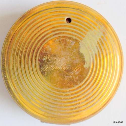 Vintage Margaret Rose Powder Compact