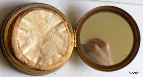 Vintage Margaret Rose Powder Compact