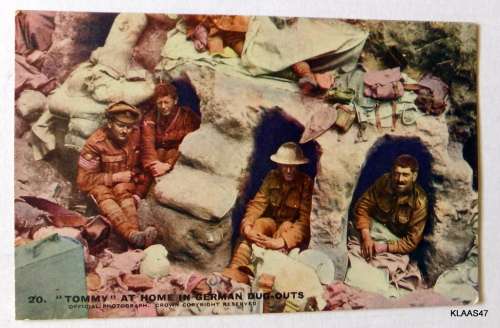 Vintage Postcard - Daily Mail BATTLE PICTURES - Official War Photographs - Series 3 No20