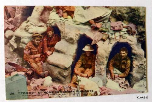 Vintage Postcard - Daily Mail BATTLE PICTURES - Official War Photographs - Series 3 No20