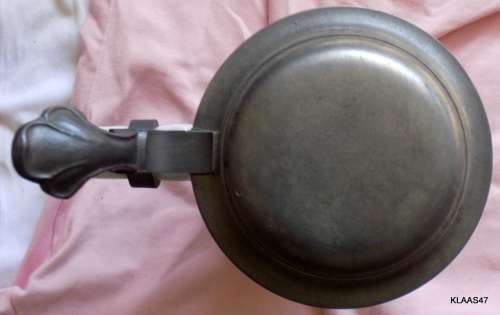 Schultheiss-Brauerei AG Berlin-Kreuzberg -Pewter Lidded Stein EP 80 ZINN