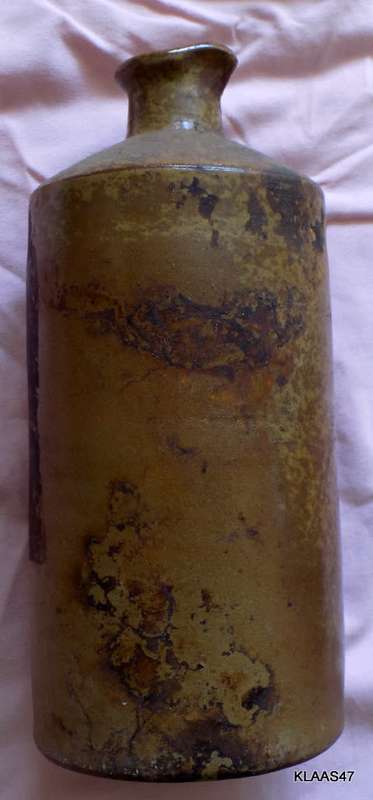Vintage - Watt and Watt Ltd - Large Stoneware Ink Bottle