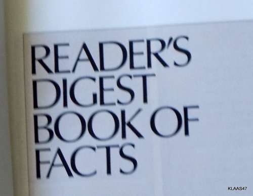 READER,S DIGEST BOOK OF FACTS