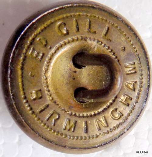 British Military Button - Ed Gill Birmingham - 25mm Diameter