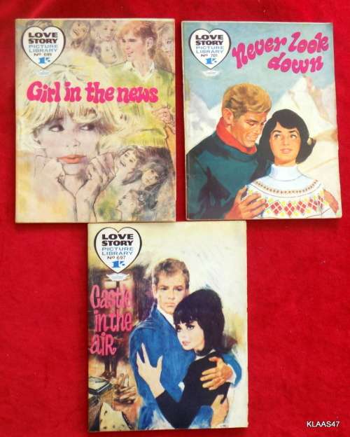 Love Story Picture Library No 697, 699, 701 (Fleetway) 1968/69