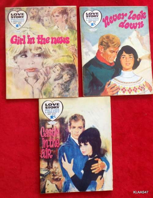 Love Story Picture Library No 697, 699, 701 (Fleetway) 1968/69